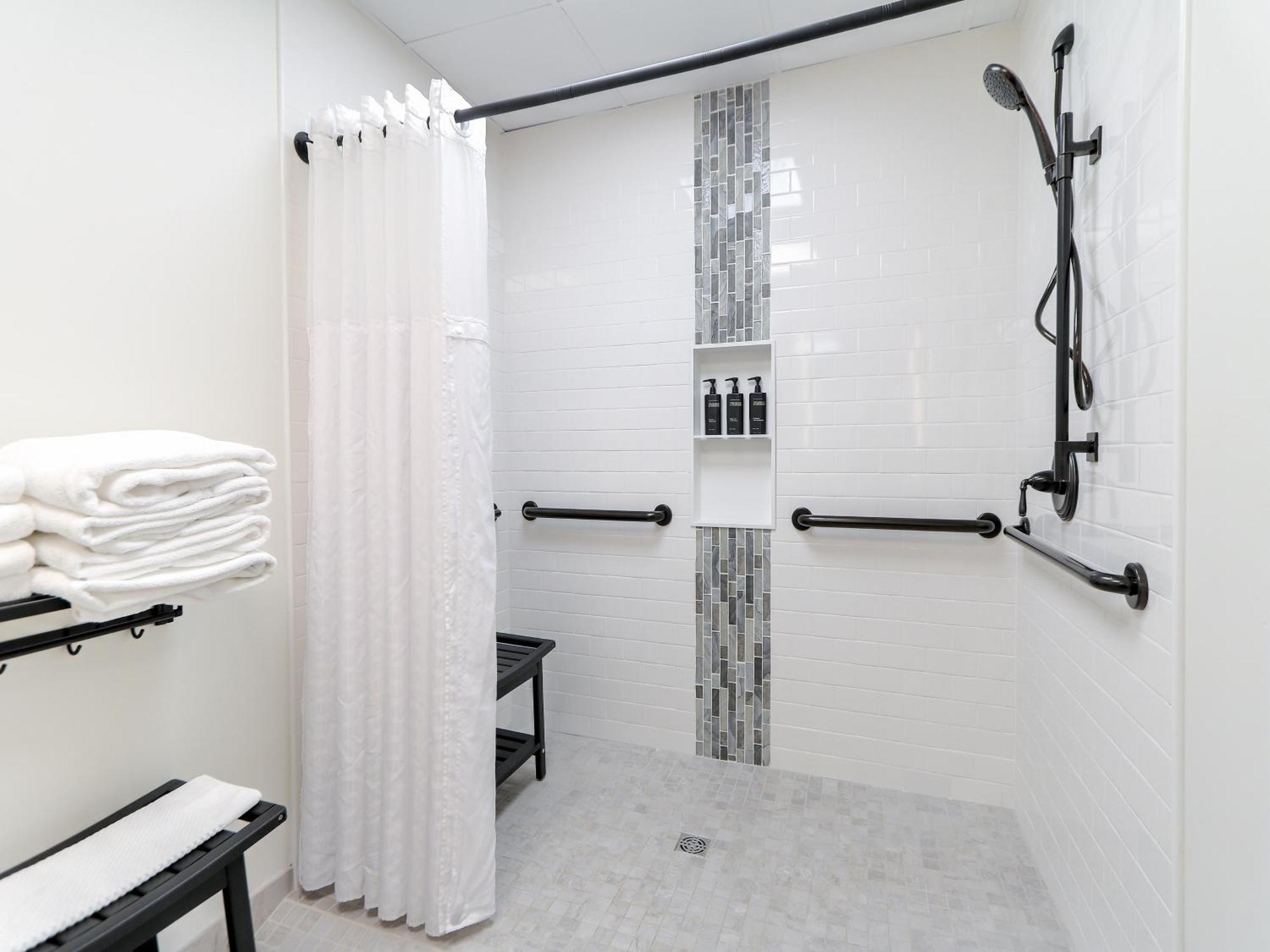 Queen Accessible Roll Shower